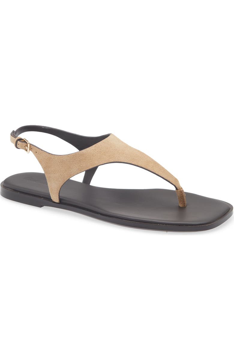 Madewell The Kira Sandal, Main, color, Tawny Khaki