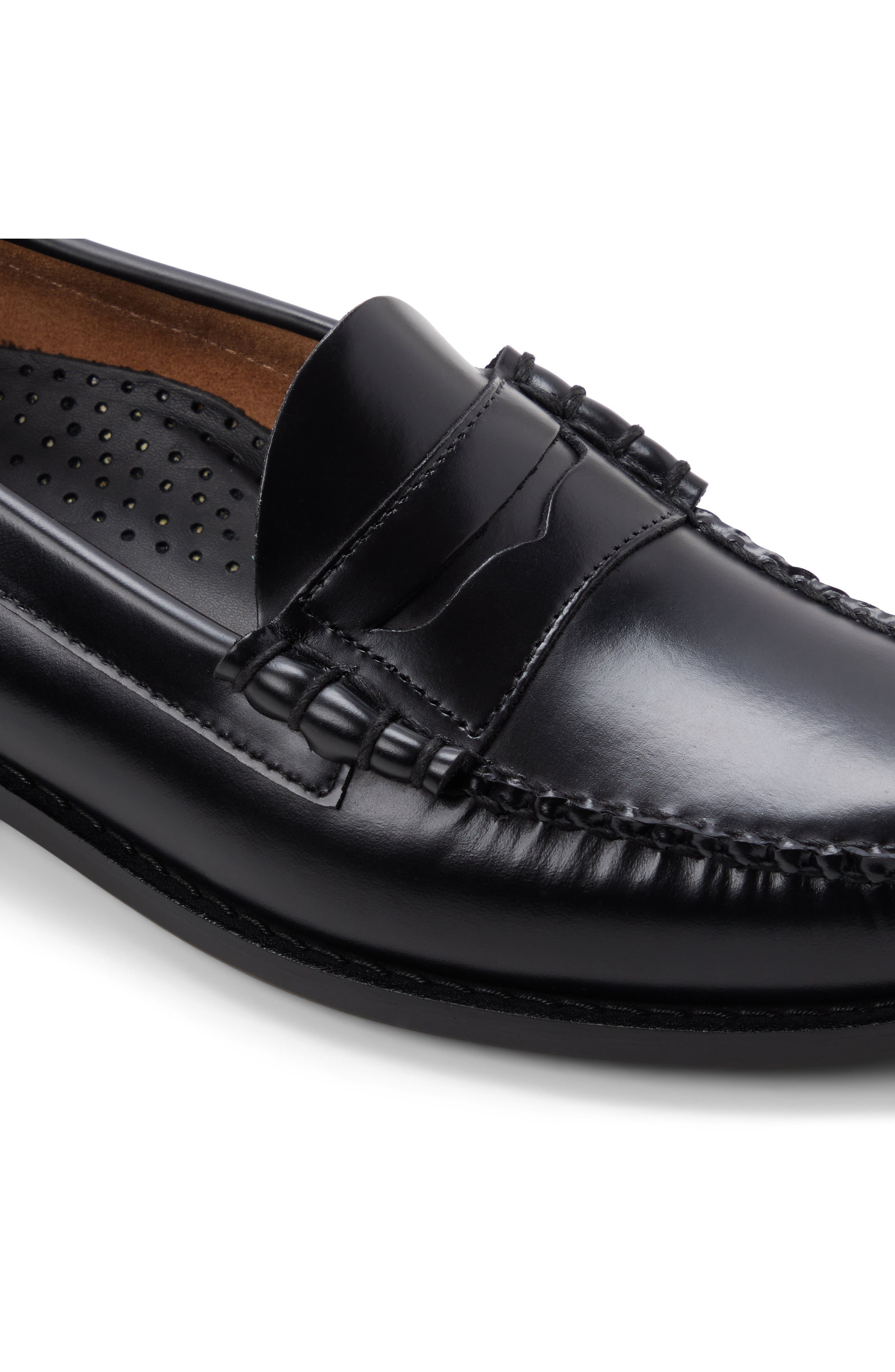 G.H.BASS Larson Penny Loafer, Alternate, color, Black