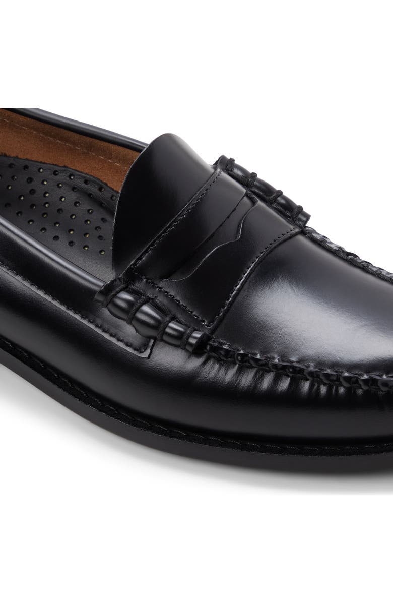 G.H.BASS Larson Penny Loafer, Alternate, color, Black