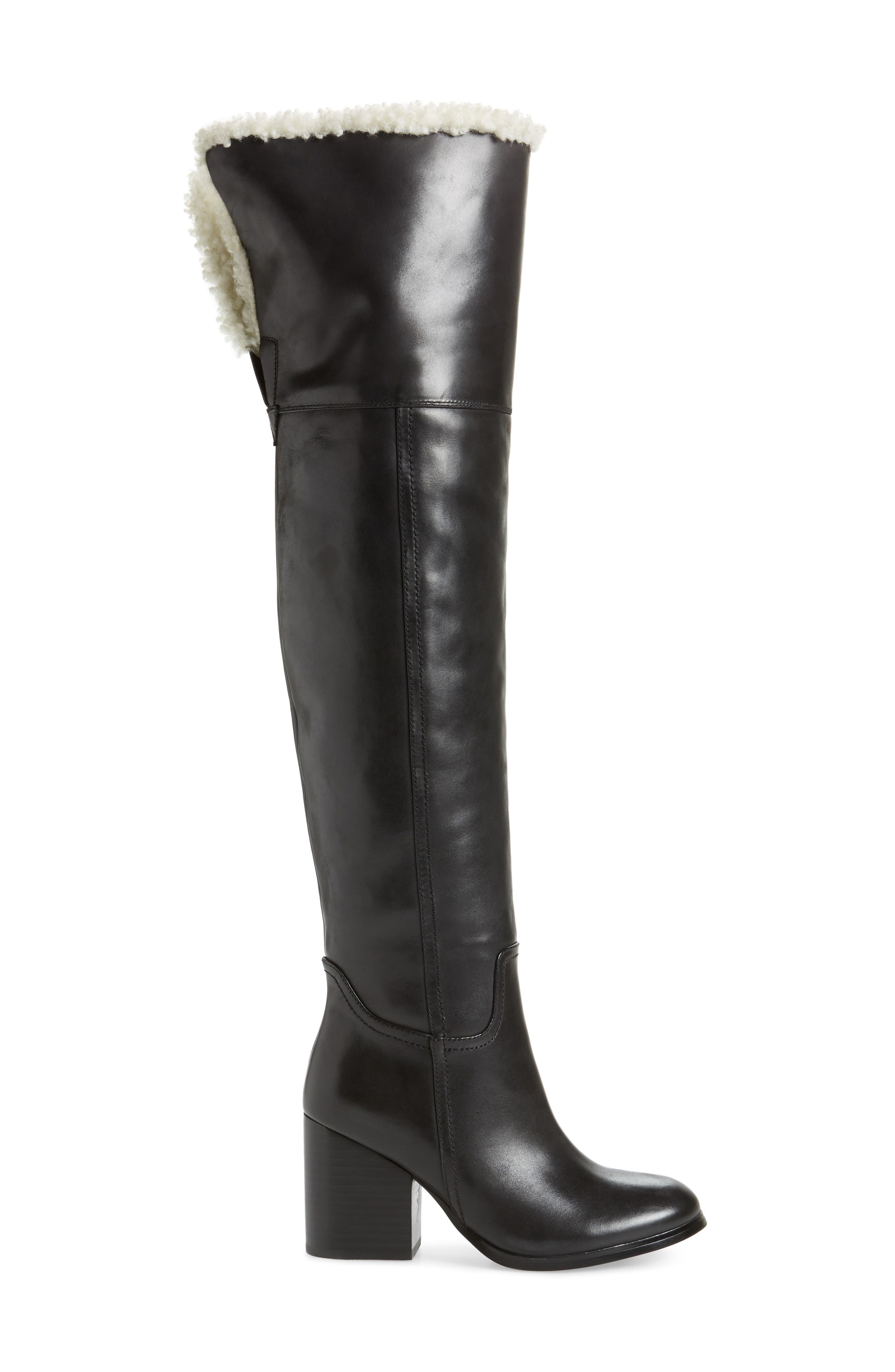 Jeffrey Campbell Woodvurn Over the Knee Boot, Alternate, color, 