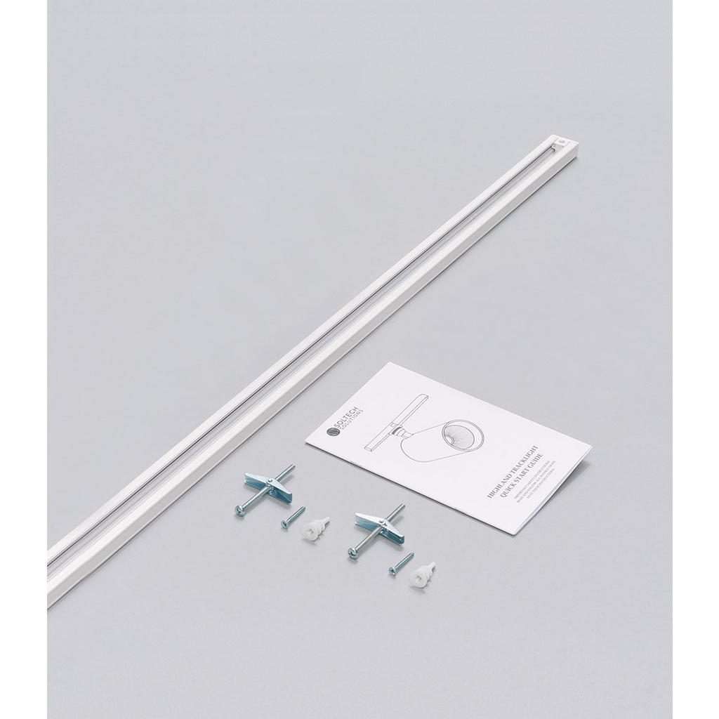 Soltech Highland Track Rail In White