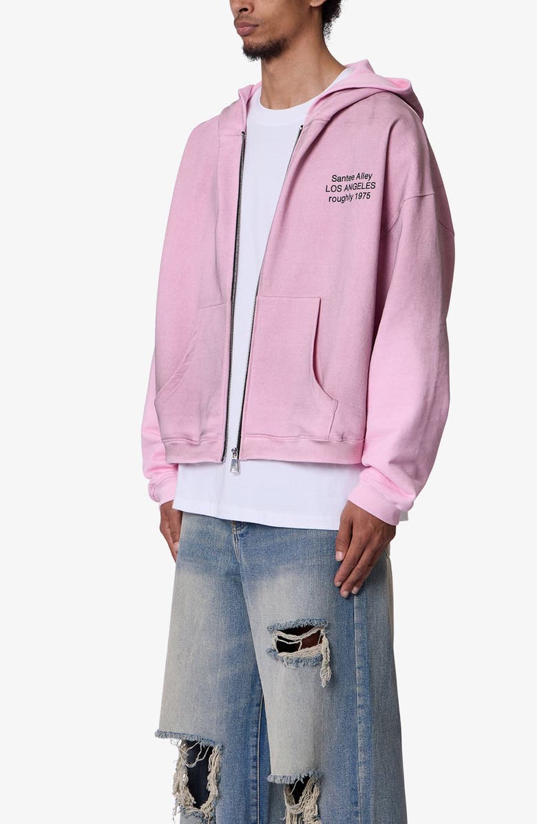 mnml Santee Alley Zip Hoodie, Alternate, color,