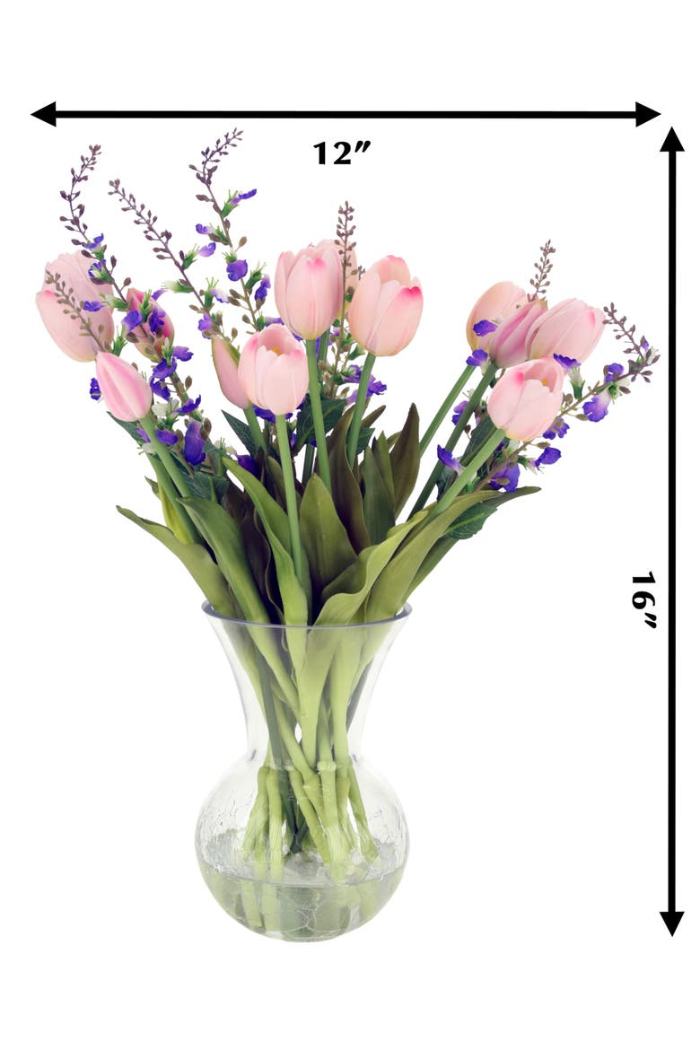 Tulip Vase, Alternate, color, Pink