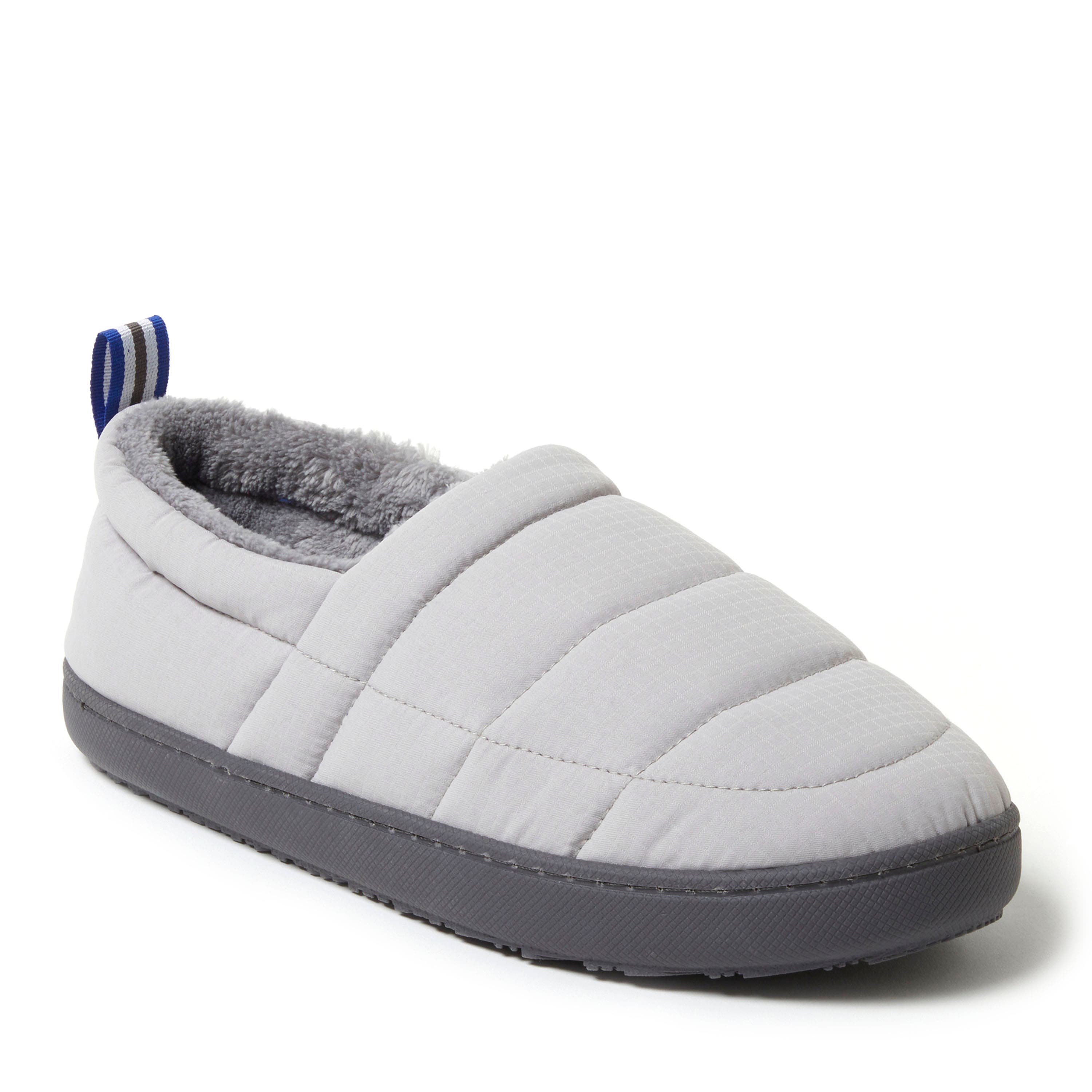 DEARFOAMS Cullen Ripstop Closed Back Slipper, Main, color, Grey