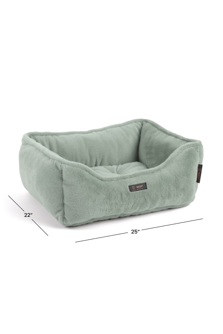Dream One Cloud  Dog  Bed - Reversible Cat & Dog Bed for Small to Medium Breeds, Alternate, color, Paris Green