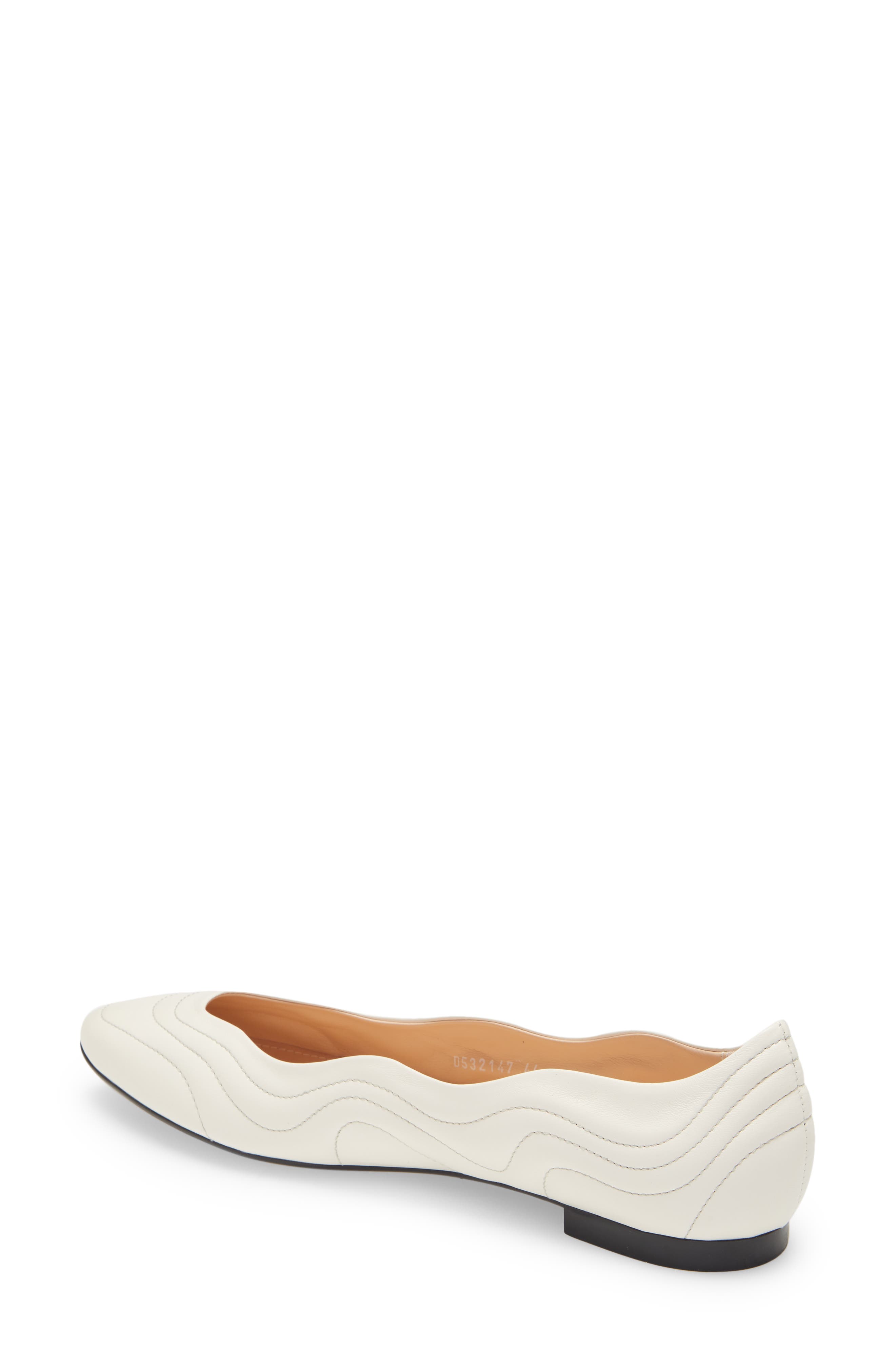 Denise Flat, Alternate, color, OFF WHITE