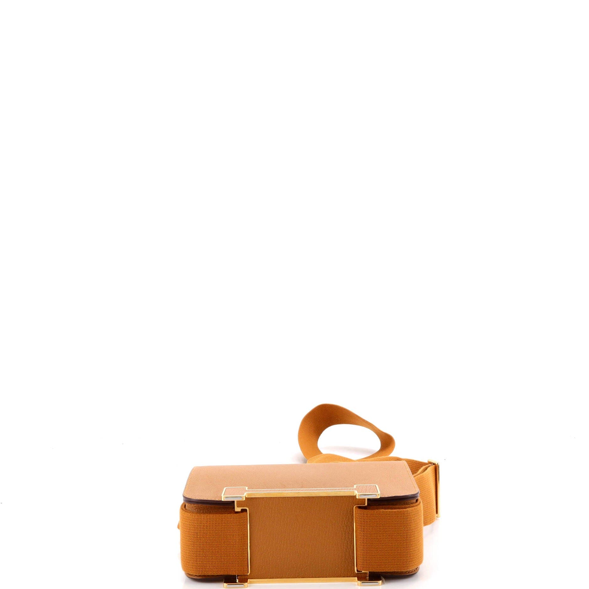 Pre-Owned Hermes Geta Bag Chevre Mysore, Alternate, color, Sesame