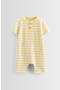  Yellow Lemon Kendall Stripe
