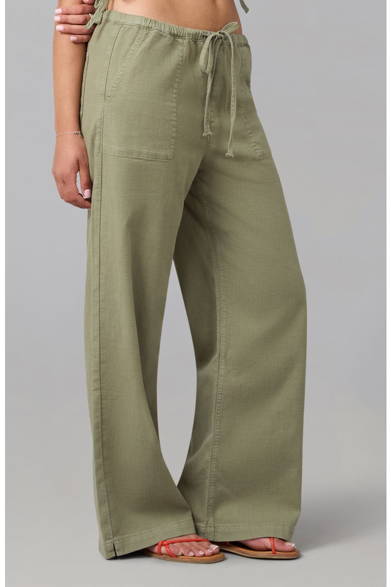 Remy Mid Rise Wide Leg Jeans, Alternate, color, WORN SAGE