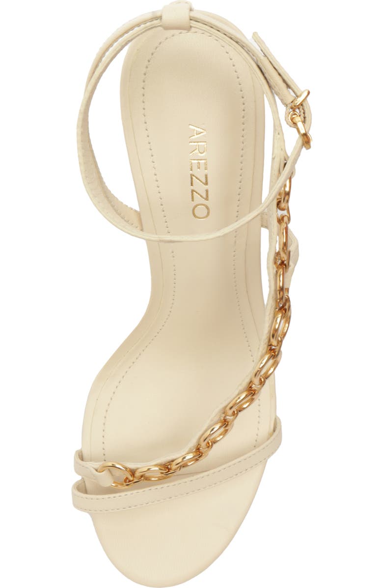 Arezzo Mackenzie High Ankle Strap Sandal, Alternate, color, Panacota