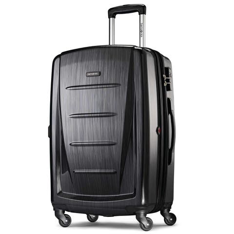 Winfield 2 Hardside Expandable 24" Medium Checked Spinner Luggage
