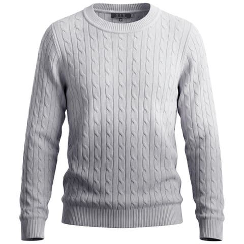 Ombre Cable Knit Long Sleeve Sweater Top