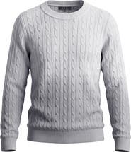 Diciannove Ombre Cable Knit Long-Sleeve Top