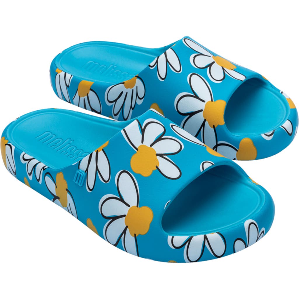MELISSA MELISSA FREE FLORAL PRINT SLIDE SANDAL