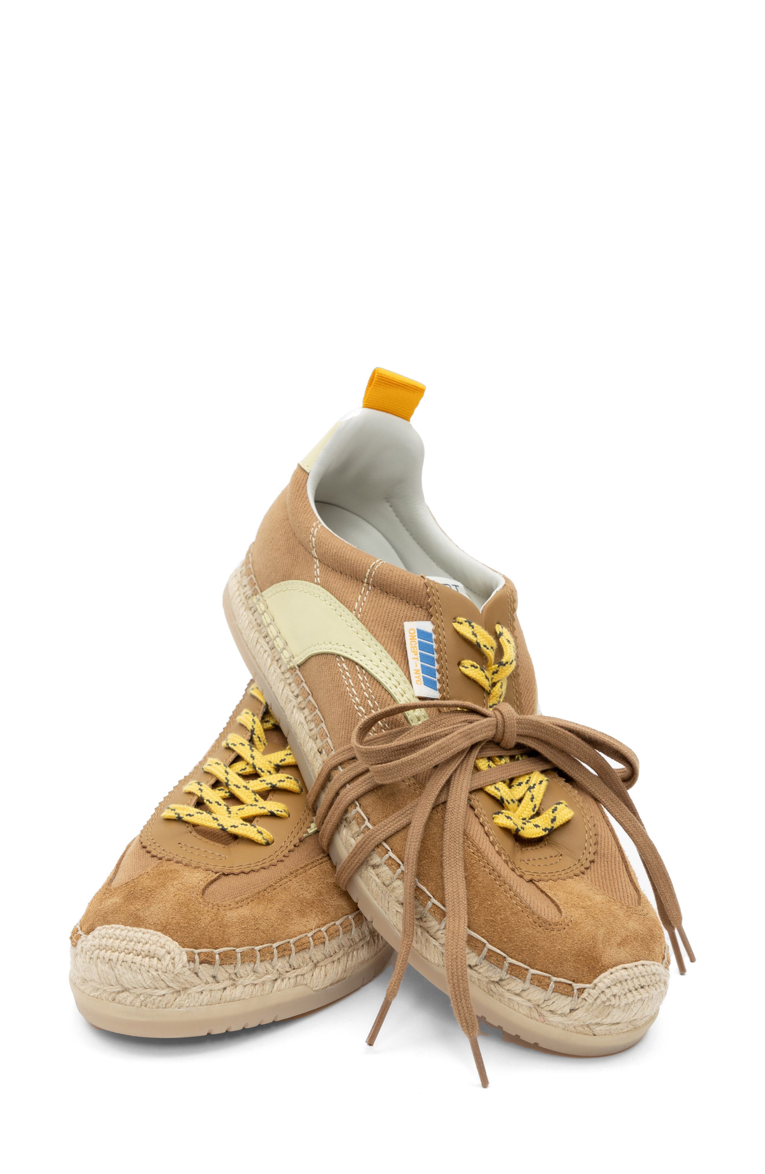 St. Tropez Espadrille Sneaker, Alternate, color, GINGER