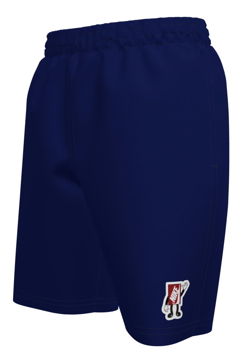 Kids' 7-Inch Volley Swim Trunks, Main, color, MIDNIGHT NAVY