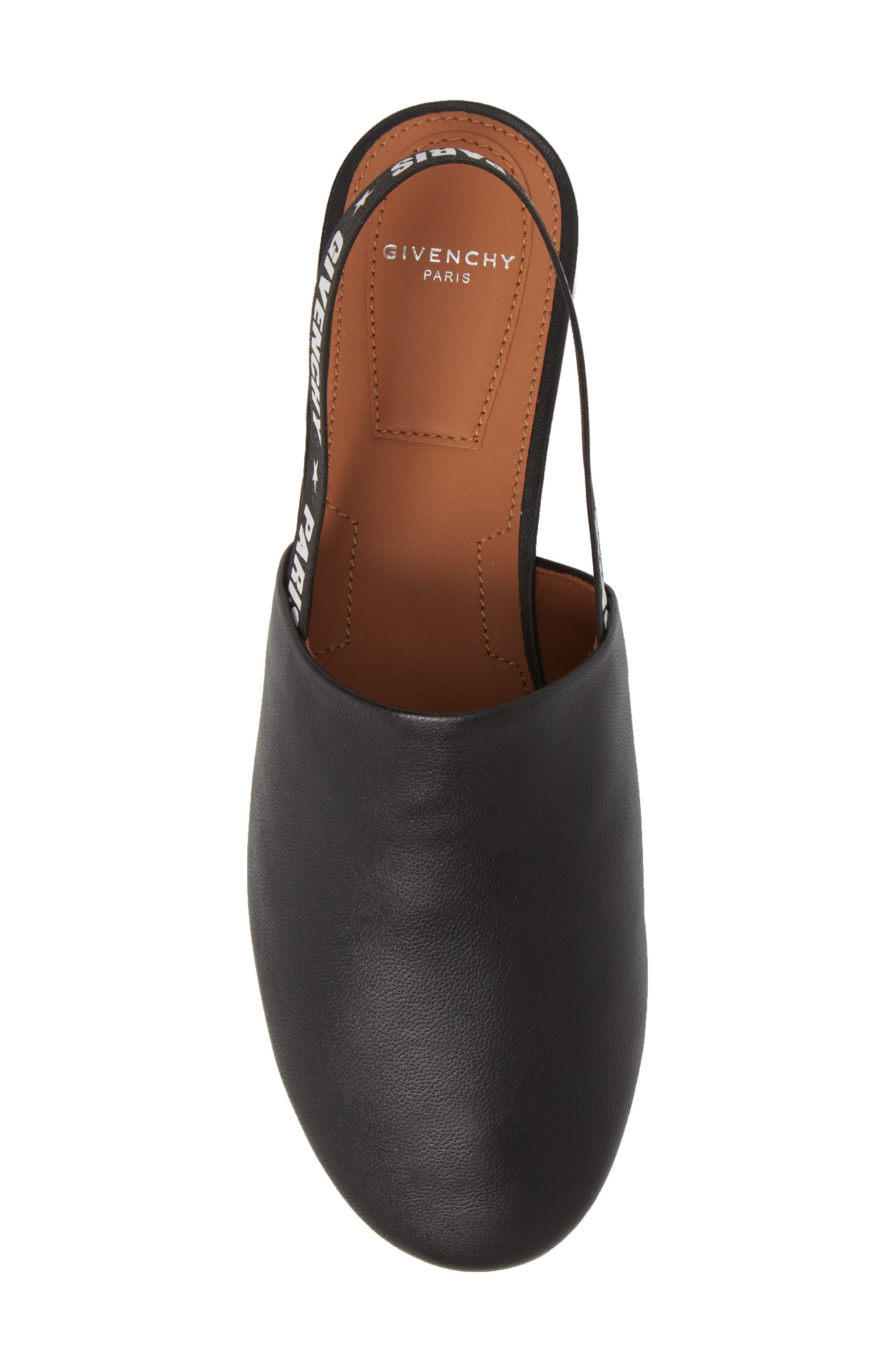 Givenchy Rivington Logo Slingback Mule, Alternate, color, 