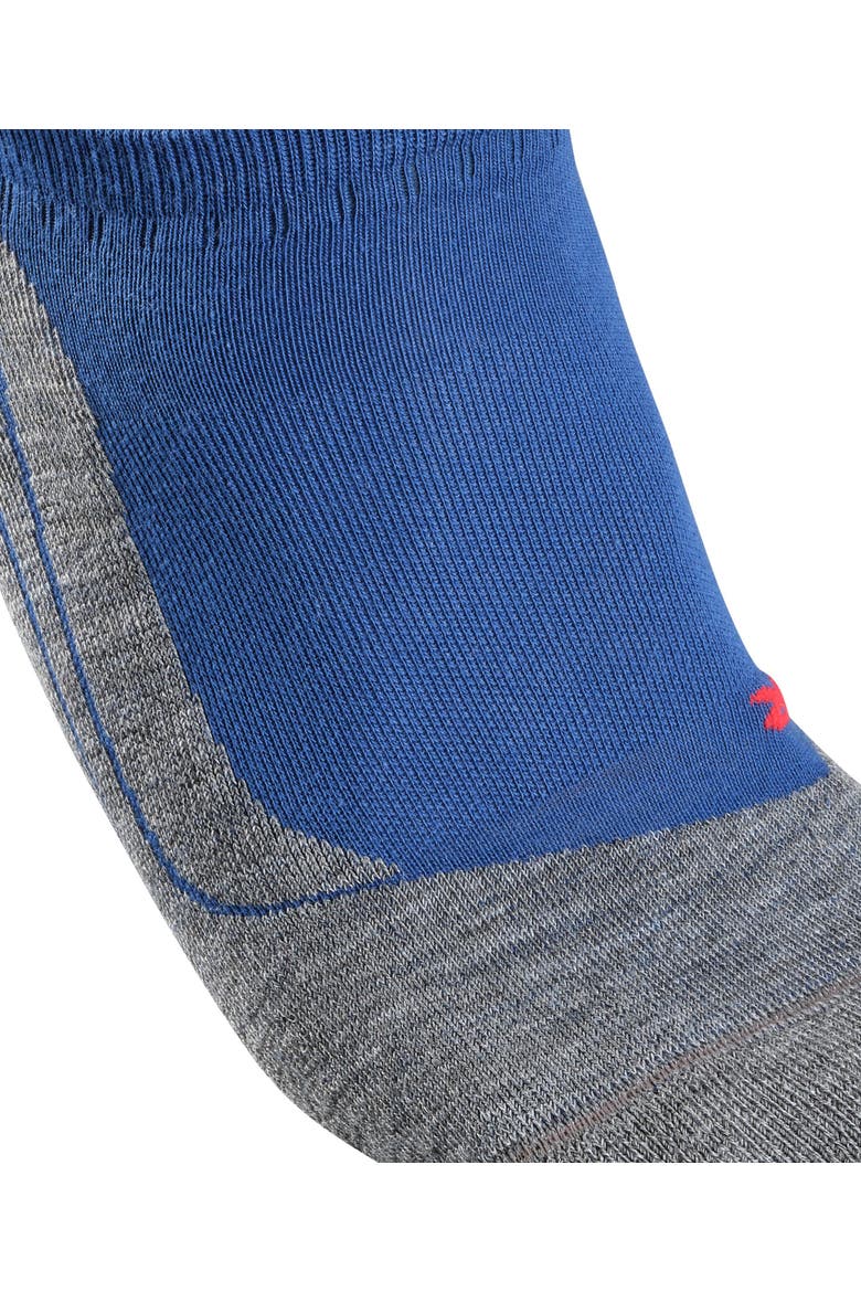 RU4 Endurance No Show Running Socks, Alternate, color, Athletic Blue