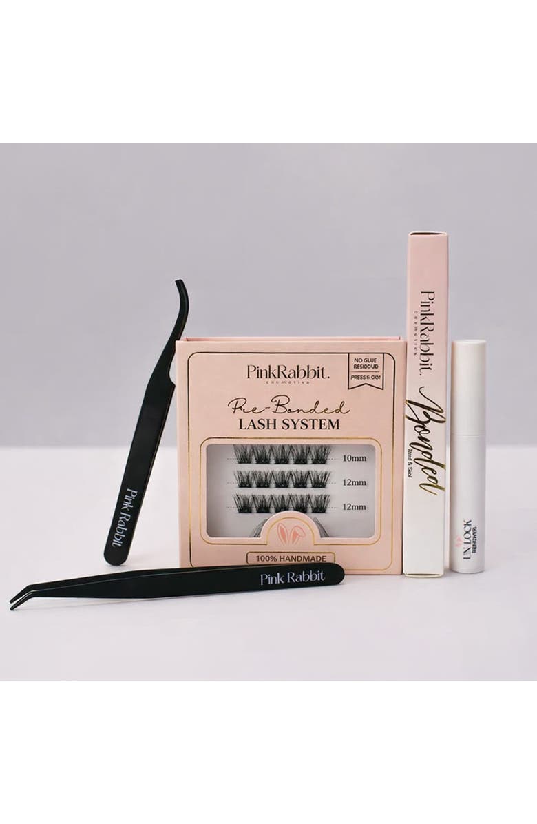 Pink Rabbit Cosmetics Sugar Kissed Lash Extensions Starter Kit, Main, color, Black