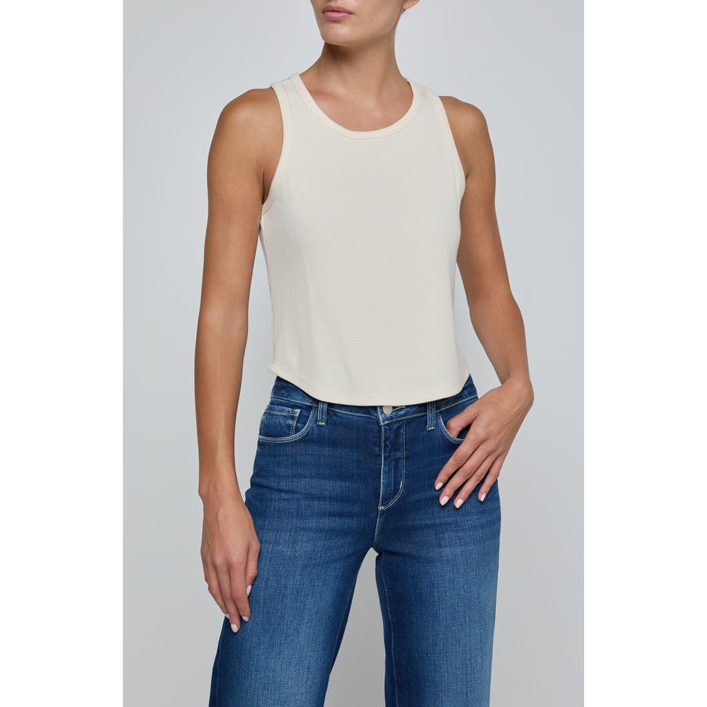L'agence Cael Stretch Modal Tank In White