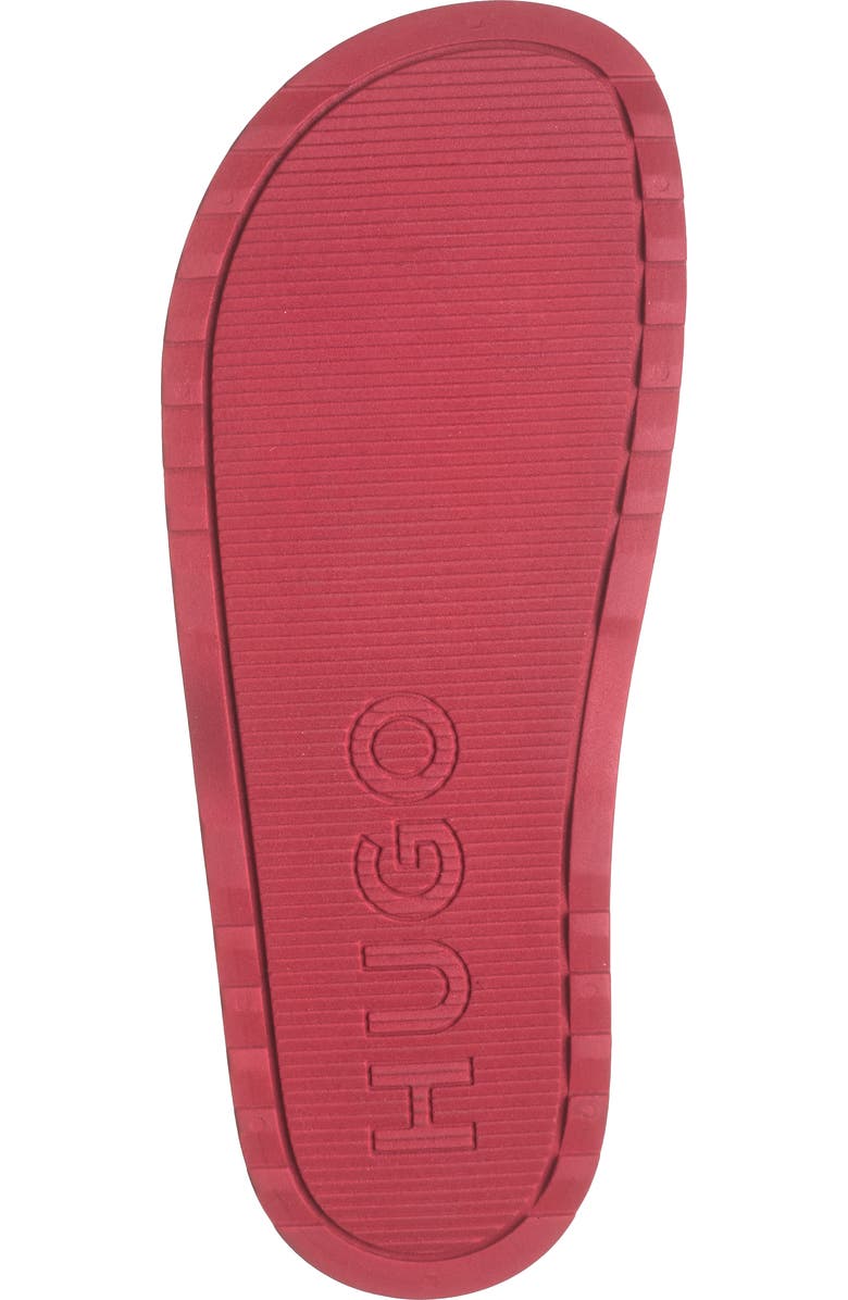 BOSS Match It Slide Sandal, Alternate, color, Red/Black