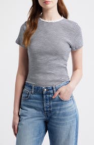 Madewell Textured Knit Crewneck Top