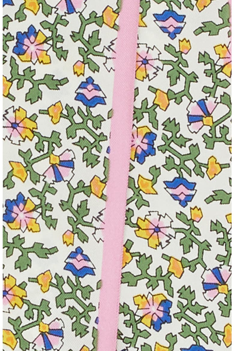 Wild Pansy Silk Twill Scarf, Alternate, color, IVORY WILD PANSY