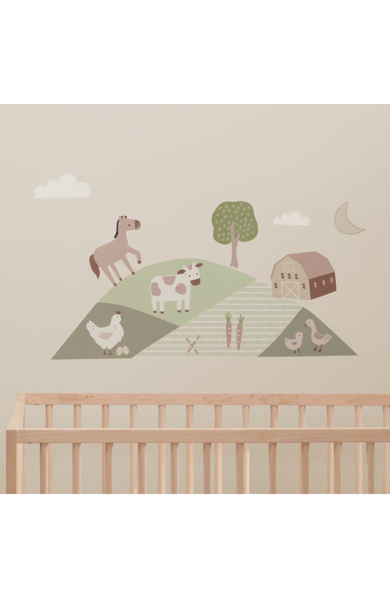 Bedtime Originals Farmyard Friends Wall Decals/Stickers - Horse/Cow/Barn, Alternate, color, Multicolor