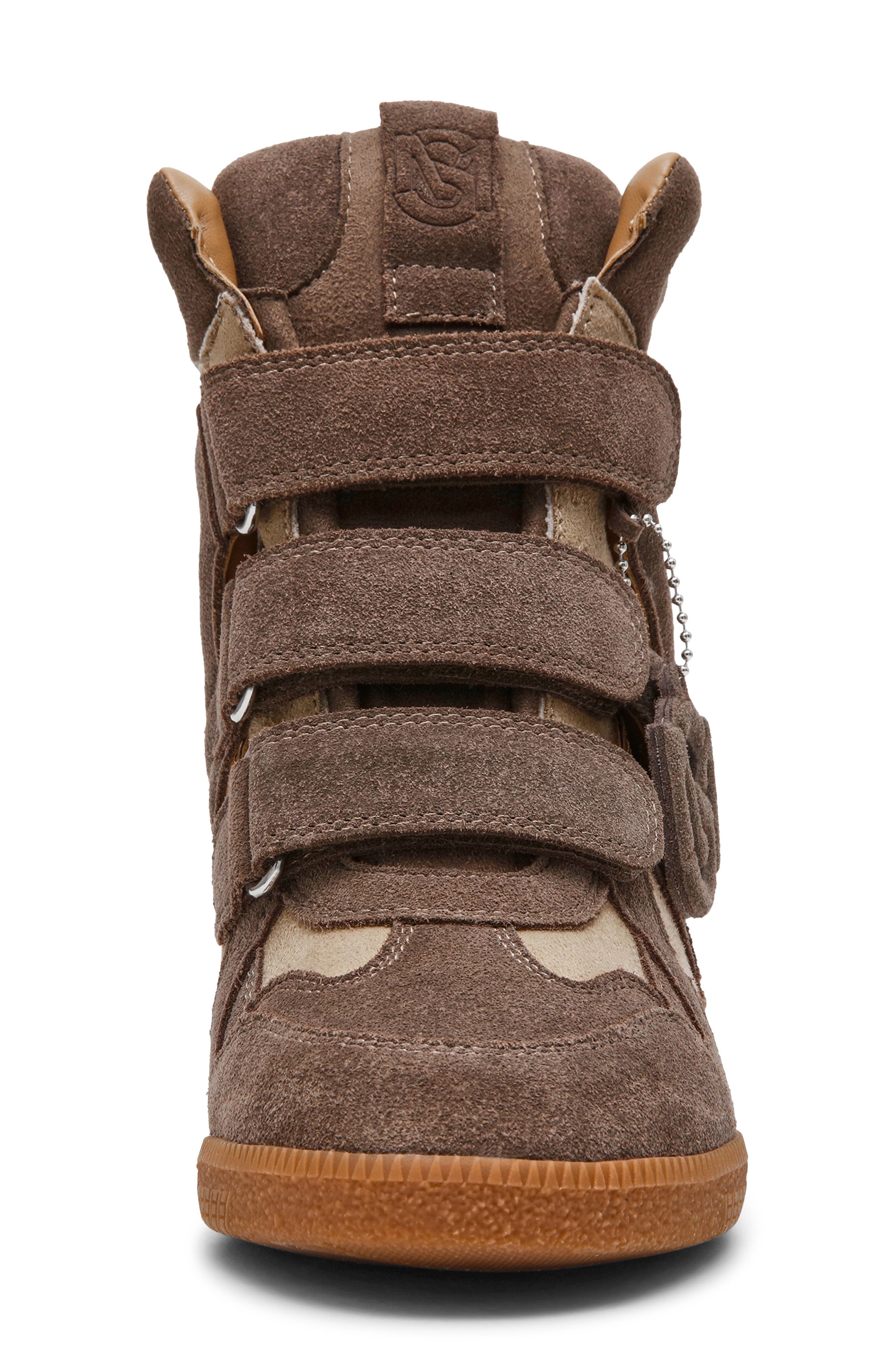 Steve Madden Mavis Wedge High Top Sneaker, Alternate, color, 