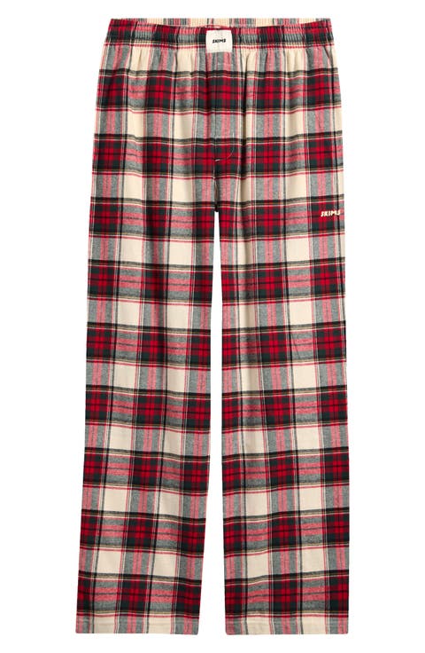 Flannel Oversize Sleep Pants