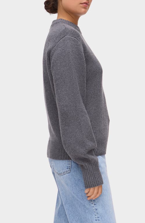 Aligne Dion Mock Neck Sweater In Gray
