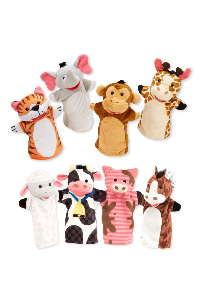 Farm Friends Hand Puppet Playset, Main, color, 000