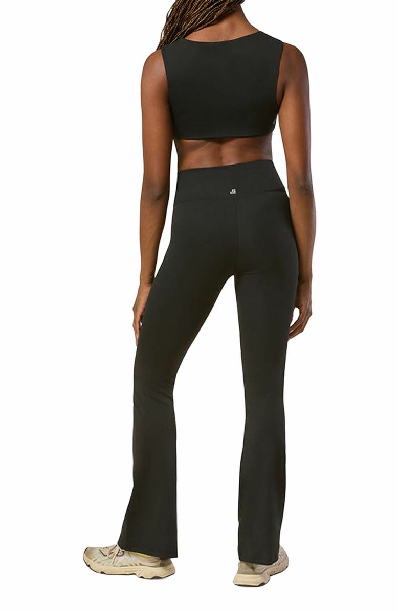 WeWoreWhat Bootcut Leggings, Alternate, color, Black