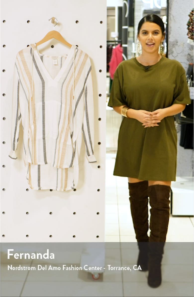 L Space Caswell Cover-Up Hooded Tunic, sales video thumbnail