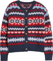 Lucky Brand Fair Isle Cardigan