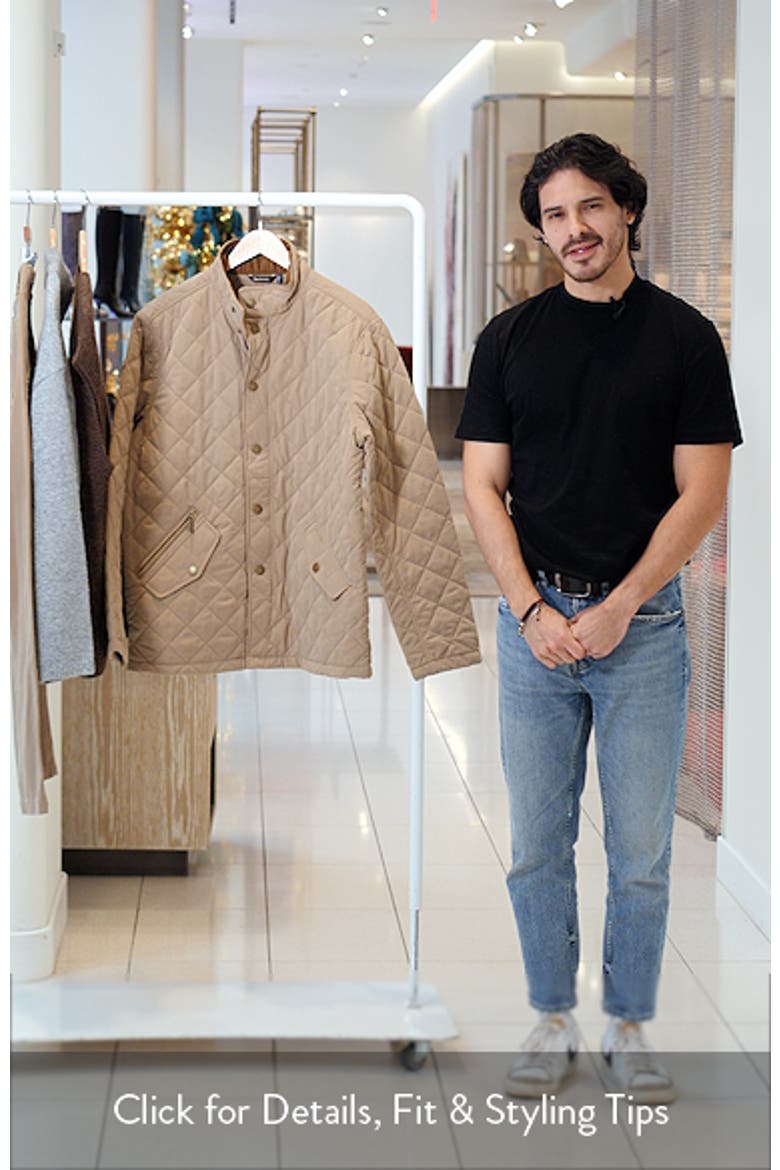Shoveler Diamond Quilted Jacket video