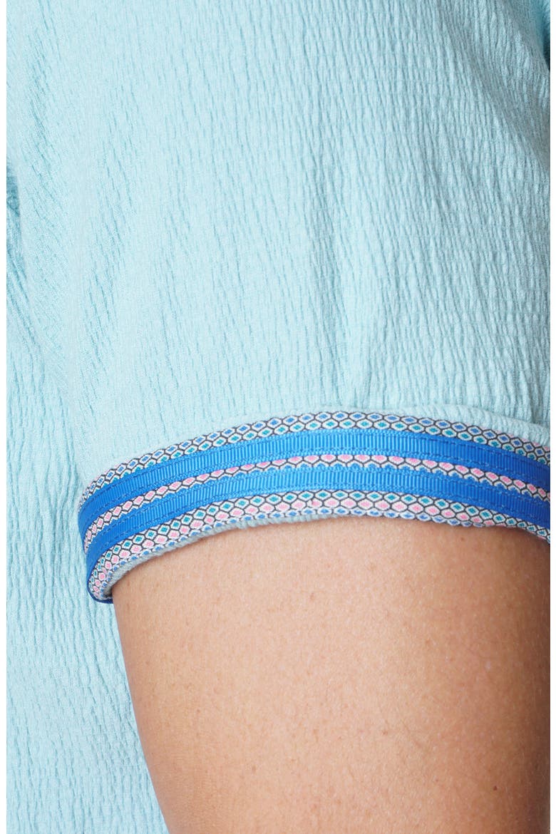 Hammond Short Sleeve Knit Button-Up Shirt, Alternate, color, LIGHT BLUE