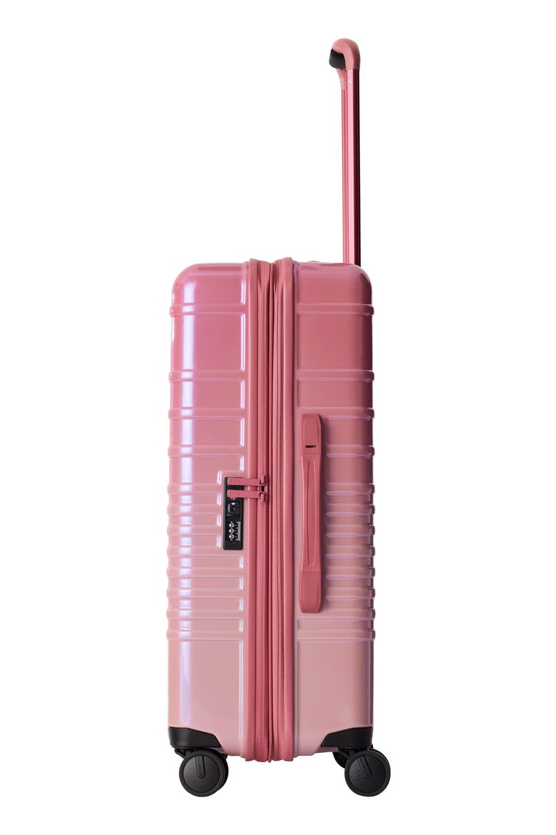 The Wicked Medium Expandable Check-In Roller, Alternate, color, PINK OMBRE