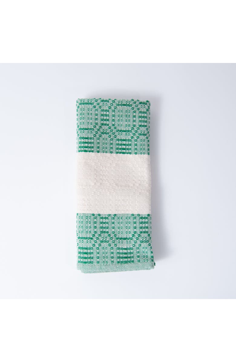 Maadili Collective Homestead Hand Towel, Main, color, Emerald