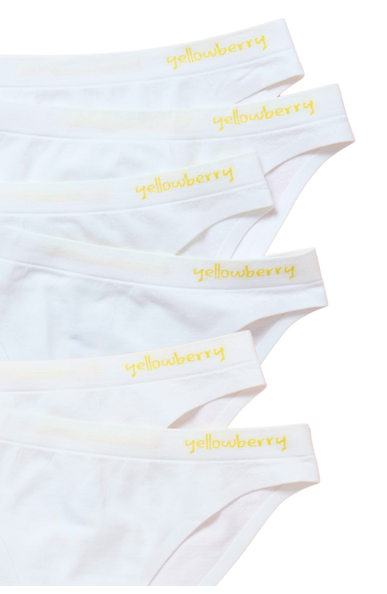 Yellowberry 6PK Scout Seamless Underwear, Alternate, color, Snowflake