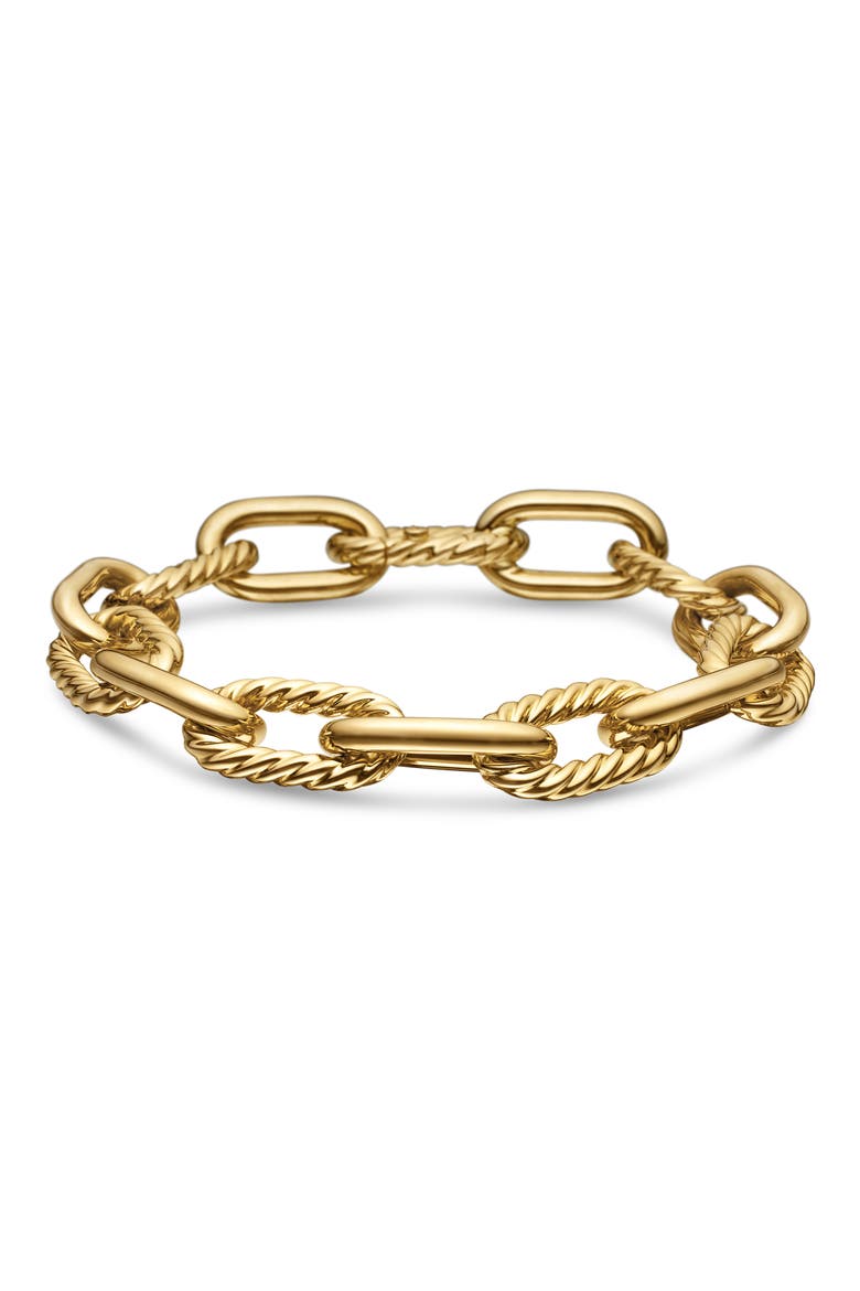 Madison® Chain Bracelet in 18K Yellow Gold, 11mm, Main, color, YELLOW GOLD