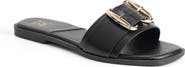 NEW YORK AND COMPANY Wenda Buckle Slide Sandal