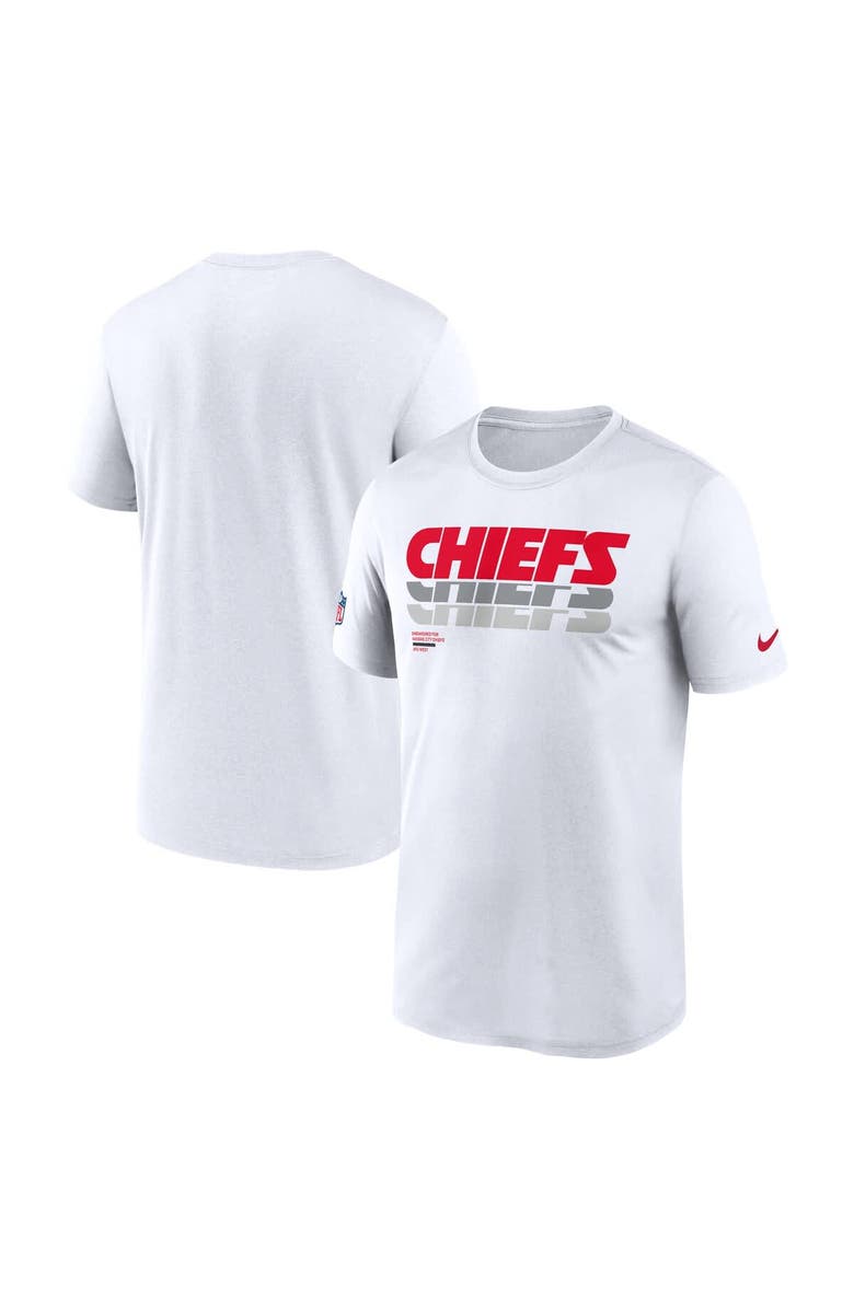 Nike Men's Nike White Kansas City Chiefs Sideline Legend Performance T-Shirt, Main, color, 