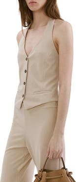 MANGO Halter Vest