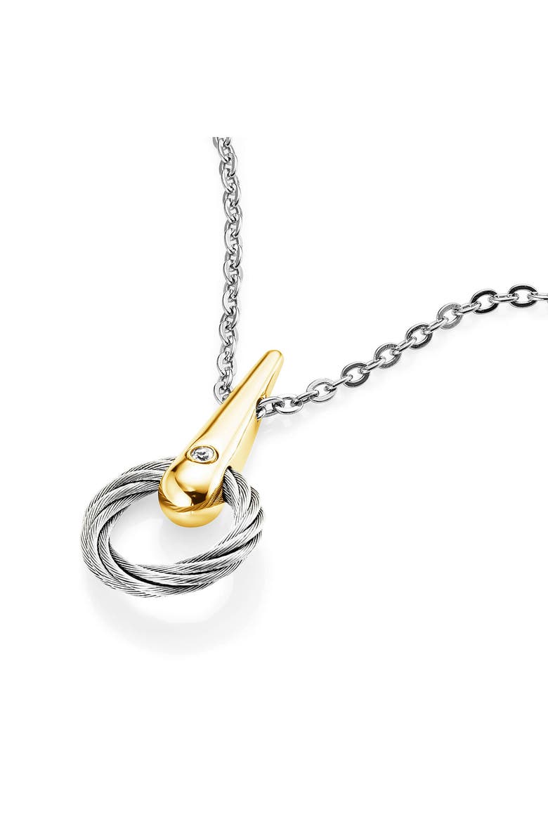 Zen Pendant, Alternate, color, Bicolor