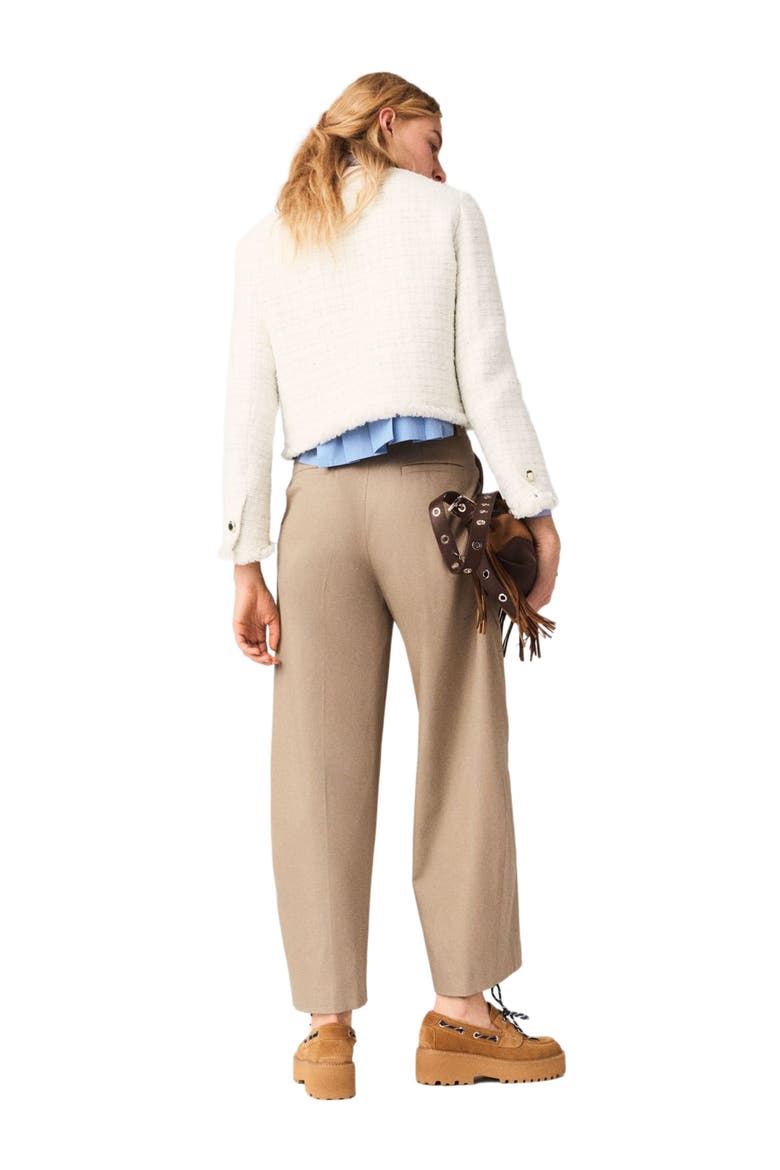 Short tweed jacket, Alternate, color, Ecru