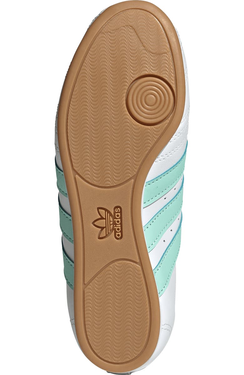 adidas Kids' Taekwondo Sneaker, Alternate, color, White/ Clear Mint/ Gum