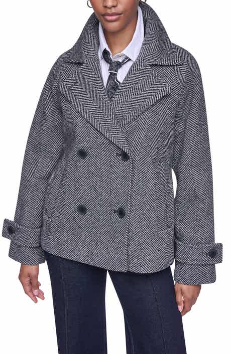 Relaxed Fit Peacoat