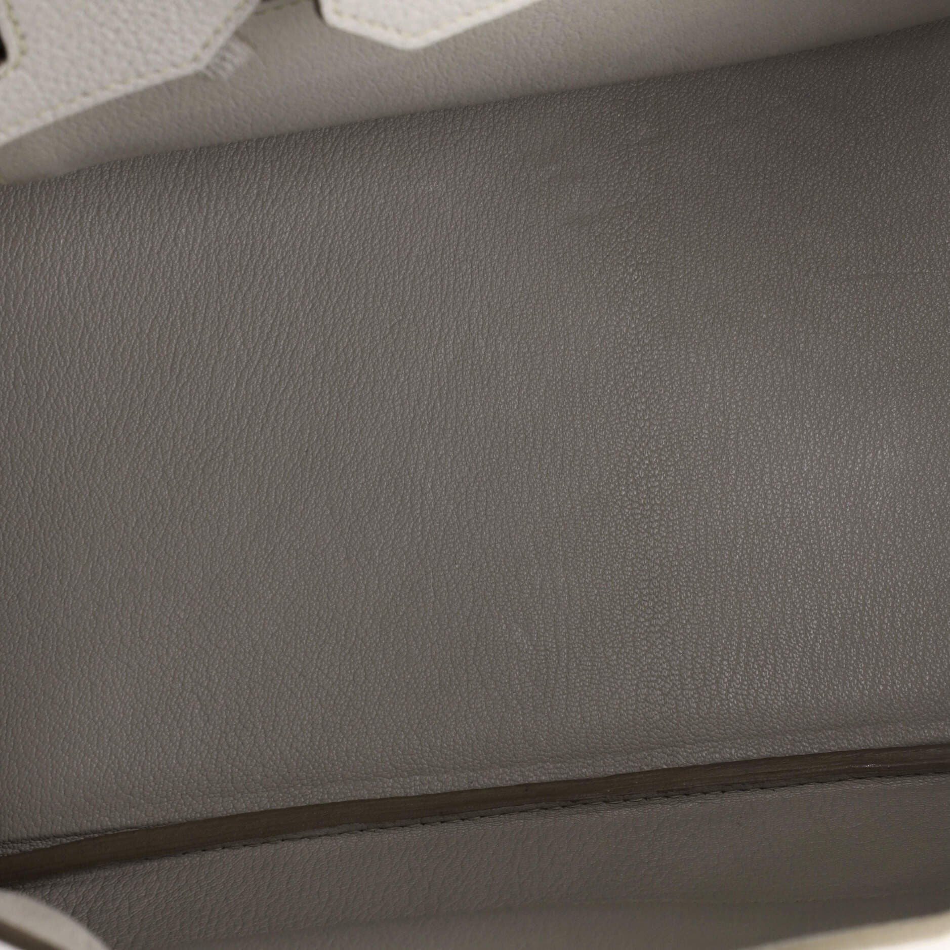 Pre-Owned Hermes Birkin Handbag Grey Togo with Palladium Hardware 35, Alternate, color, Gris Perle