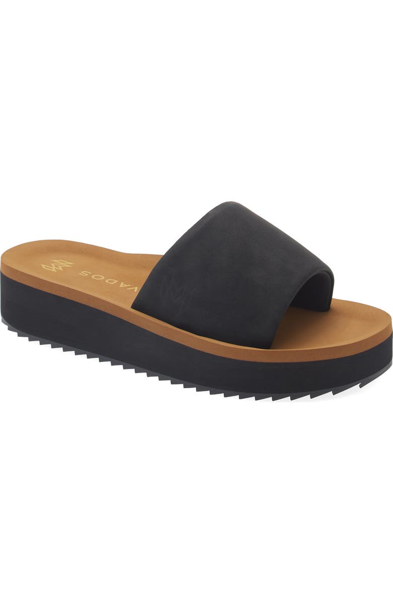 Malvados Gwen Platform Slide Sandal, Main, color,
